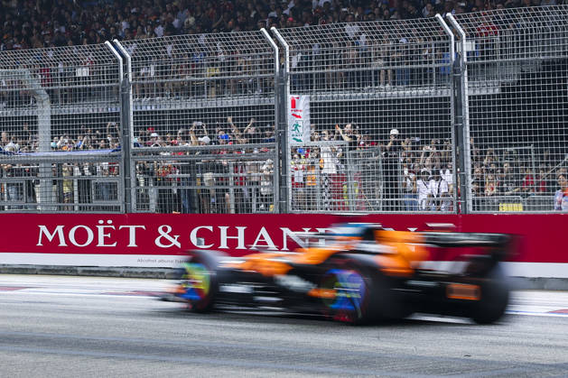 F1 - SINGAPORE GRAND PRIX 2026 MoÃ«t & Chandon branding illustration during the 2026 Formula 1 Singapore Grand Prix, 17th round of the 2026 Formula One World Championship, WM, Weltmeisterschaft from October 9 to 11, 2026 on the Marina Bay Street Circuit, in Singapore, Singapore - SingaporeSingapore  Copyright: xDPPIx