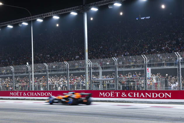 F1 - SINGAPORE GRAND PRIX 2026 MoÃ«t & Chandon branding illustration during the 2026 Formula 1 Singapore Grand Prix, 17th round of the 2026 Formula One World Championship, WM, Weltmeisterschaft from October 9 to 11, 2026 on the Marina Bay Street Circuit, in Singapore, Singapore - SingaporeSingapore  Copyright: xDPPIx