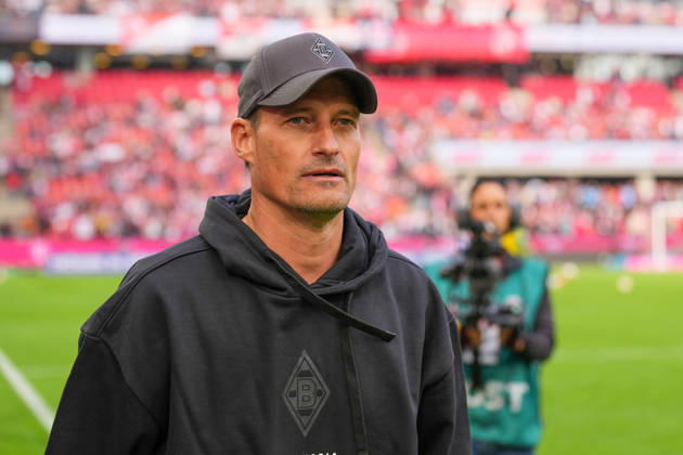 October 11, 2026, xydrx, Men s, Soccer, Bundesliga 1, 1. FC Köln vs. Borussia Mönchengladbach, 2026–2027 season, RheinEnergieSTADION Alexander Blessin, Head Coach of Borussia Mönchengladbach. DFB regulations prohibit any use of photographs as image sequences and or quasi-video. Copyright: HMBxMedia YannisxDreimann