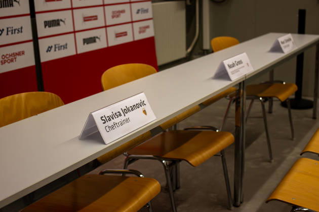 Liechtenstein Brack Super League 2026–2027, Matchday 10, October 11, 2026, 4:30 p.m. FC Vaduz vs. FC Basel 1893 Rheinpark Stadium, Vaduz, Liechtenstein Sign in the media room at the Rheinpark Stadium, Vaduz, Liechtenstein Copyright: xAmiirxAmedjouax