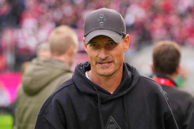 October 11, 2026, xydrx, Men s, Soccer, Bundesliga 1, 1. FC Köln vs. Borussia Mönchengladbach, 2026–2027 season, RheinEnergieSTADION Alexander Blessin, Head Coach of Borussia Mönchengladbach. DFB regulations prohibit any use of photographs as image sequences and or quasi-video. Copyright: HMBxMedia YannisxDreimann