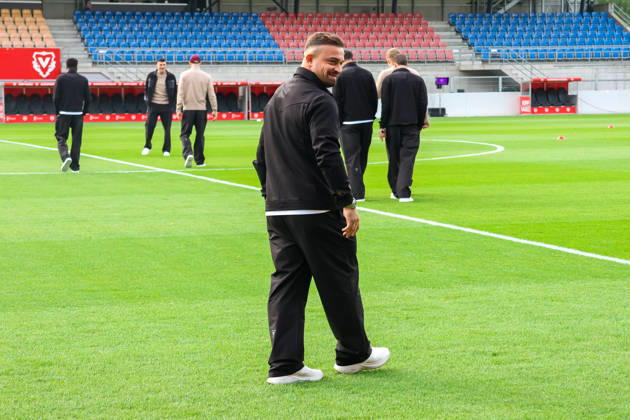 Soccer Liechtenstein Brack Super League 2026–2027, Matchday 10, October 11, 2026, 4:30 p.m. FC Vaduz vs. FC Basel 1893 Rheinpark Stadium, Vaduz, Liechtenstein Xherdan Shaqiri runs onto the field for the first time this season at the Rheinpark Stadium in Vaduz, Liechtenstein Copyright: xAmiirxAmedjouax