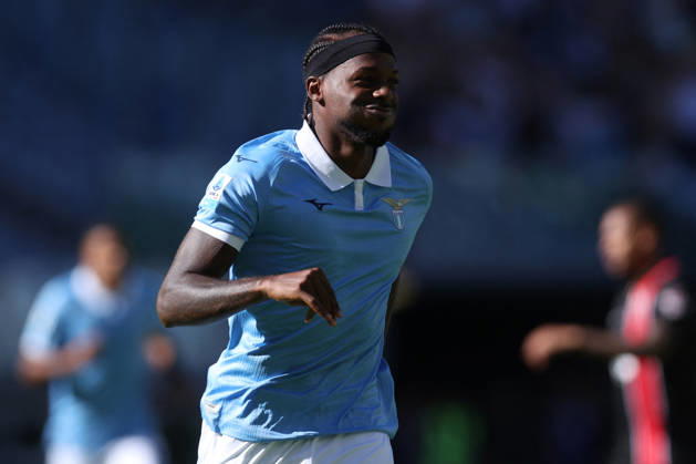 SOCCER - Serie A - SS Lazio vs. AC Monza Photo by IPA ABACAPRESS.COM89549558 - Rome, Italy — October 11, 2026: Nuno Albertino Varela Tavares (Defender) of Lazio scores a goal and celebrates with his teammates during the 2026–2027 Italian Serie A—Enilive Championship soccer match between SS Lazio and AC Monza at the Olympic Stadium in Rome. Rome Italy Copyright: xIPAxSport ABACAx