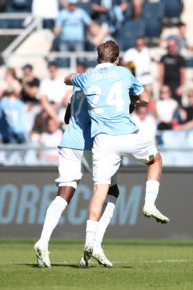SOCCER - Serie A - SS Lazio vs. AC Monza Photo by IPA ABACAPRESS.COM89549565 - Nuno Tavares of Societa Sportiva Lazio scores the goal to make it 1-0 during the 2026 2027 Serie A match between S.S. Lazio and A.C. Monza at the Stadio Olimpico in Rome, Italy. Rome Italy Copyright: xIPAxSport ABACAx