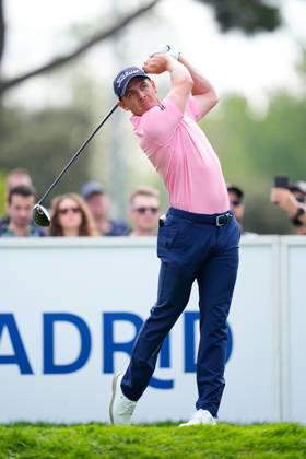 October 11, 2026, Madrid, Madrid, Spain: Grant Forrest of Scotland during the Open de Espao±a 2026 presented by Madrid, R4 Final, golf tournament of DP World Tour at Club de Campo Villa de Madrid on October 11, 2026, in Madrid, Spain. Madrid Spain - ZUMAa181 20261011_zaa_a181_092 Copyright: xDennisxAgyemanx