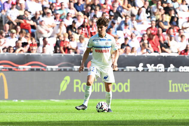 OGC Nice v RC Strasbourg Alsace - Ligue 1 McDonald s 2026 2027 Diogo SOUSA of RC Strasbourg during Ligue 1 McDonald s match between Nice and Strasbourg at Allianz Riviera Stadium on October 11, 2026 in Nice, France. Nice France  Copyright: xIconxSportx 776573383