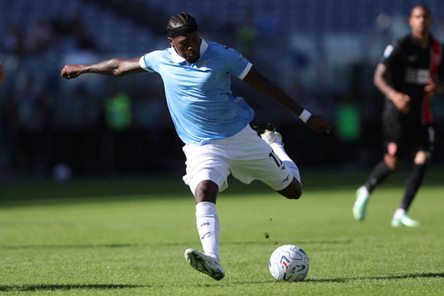 SOCCER - Serie A - SS Lazio vs. AC Monza Photo by IPA ABACAPRESS.COM89549573 - Rome, Italy — October 11, 2026: Nuno Albertino Varela Tavares (Defender) of Lazio scores a goal and celebrates with his teammates during the 2026–2027 Italian Serie A—Enilive Championship soccer match between SS Lazio and AC Monza at the Olympic Stadium in Rome. Rome Italy Copyright: xIPAxSport ABACAx