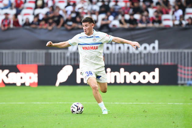 OGC Nice v RC Strasbourg Alsace - Ligue 1 McDonald s 2026 2027 OSO of RC Strasbourg during Ligue 1 McDonald s match between Nice and Strasbourg at Allianz Riviera Stadium on October 11, 2026 in Nice, France. Nice France  Copyright: xIconxSportx 776573383