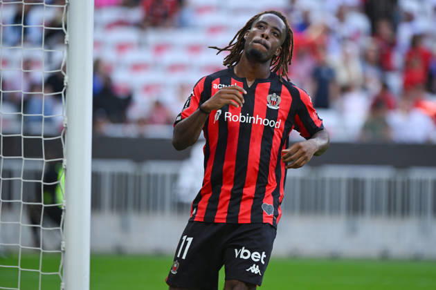 FOOTBALL : OGC Nice VS RC Strasbourg Alsace - Ligue 1 McDonald s - 11 10 2026 Elye Wahi (OGCN) - Ligue 1 McDonald™s match between OGC Nice and Racing Club de Strasbourg Alsace on October 11, 2026 at the Allianz Riviera Stadium in Nice. NiceFrance Copyright: xWilliamxCannarellax