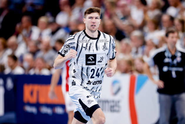 Kiel, October 11, 2026; Handball, 2026–27 Bundesliga 1, THW Kiel vs. Handball Club Hamburg; Lukas Zerbe, THW Kiel, 24