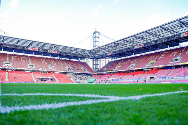 October 11, 2026, xkwix, Soccer, Bundesliga, 1. FC Köln vs. Borussia Mönchengladbach, RheinEnergieSTADION, Matchday 5, 2026–2027 season. Corner of the stadium with a view of the visitors section. DFB regulations prohibit any use of photographs as image sequences and or quasi-video. Photo: xKamilxWilkowskixPressefotoKochx, North Rhine-Westphalia, Germany
