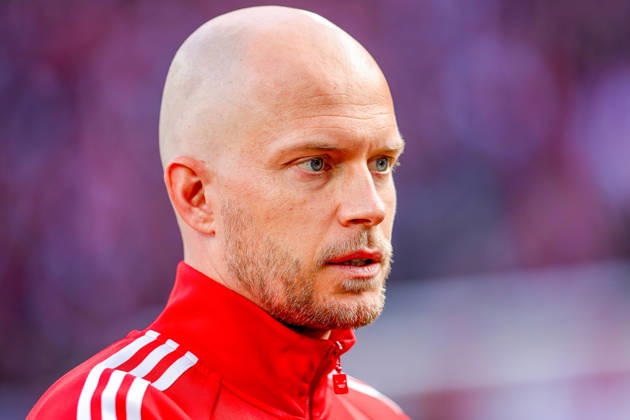 October 11, 2026, xkwix, Soccer, Bundesliga, 1. FC Köln vs. Borussia Mönchengladbach, RheinEnergieSTADION, Matchday 5, 2026–2027 season, Rene Wagner, 1. FC Köln coach, being interviewed. DFB regulations prohibit any use of photographs as image sequences and or quasi-video. Photo: xKamilxWilkowskixPressefotoKochx, North Rhine-Westphalia, Germany
