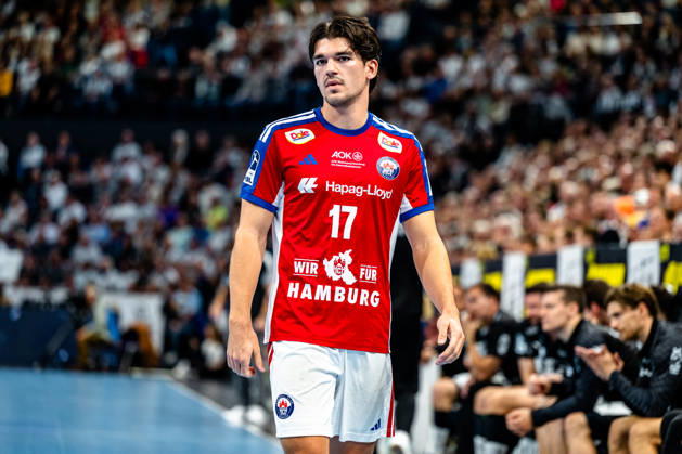 October 11, 2026, xdobgx, Opel HBL Handball, THW Kiel vs. Handball Club Hamburg, l Kaj Geenen, Handball Club Hamburg, 17 Portrait, Portraet, Single Image, Kiel