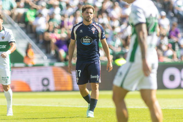 ESP LaLiga EA Sports Elche CF vs. Celta Vigo: Javi Rueda of Celta during the LaLiga EA Sports match between Elche CF and Celta Vigo, played at Martinez Valero Stadium in Elche on October 11, 2026, in Spain. Spanish Soccer Copyright: xAgenciaxLOFx