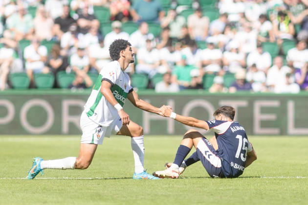 ESP LaLiga EA Sports Elche CF vs. Celta Vigo: Álvaro Núnez of Celta during the LaLiga EA Sports match between Elche CF and Celta Vigo, played at Martínez Valero Stadium in Elche on October 11, 2026, in Spain. Spanish Soccer Copyright: xAgenciaxLOFx