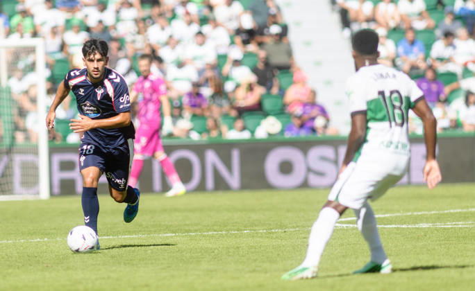 ESP LaLiga EA Sports Elche CF vs. Celta Vigo Yoel Lago of Celta during the LaLiga EA Sports match between Elche CF and Celta Vigo played at Martinez Valero Stadium in Elche on October 11, 2026, in Spain. Spanish Soccer Copyright: xAgenciaxLOFx