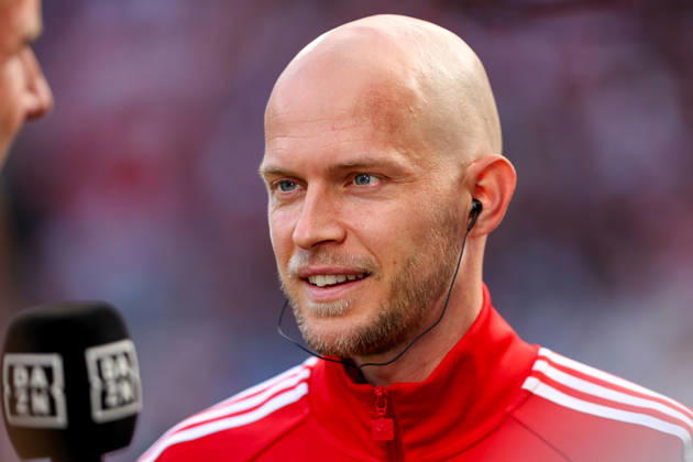 October 11, 2026, xkwix, Soccer, Bundesliga, 1. FC Köln vs. Borussia Mönchengladbach, RheinEnergieSTADION, Matchday 5, 2026–2027 season, Rene Wagner, 1. FC Köln coach, during an interview. DFB regulations prohibit any use of photographs as image sequences and or quasi-video. Photo: xKamilxWilkowskixPressefotoKochx, North Rhine-Westphalia, Germany