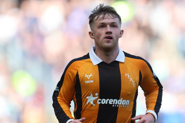 RECORD DATE NOT STATED 11th October 2026; MKM Stadium, Hull, England; Premier League Football, Hull City versus Everton; Joe Gelhardt of Hull City DavexLofthouse