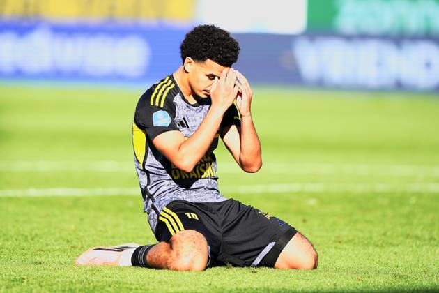 2026-10-11 VriendenLoterij Eredivisie: PEC Zwolle v SC Cambuur ZWOLLE, NETHERLANDS - OCTOBER 11: Rafik El Arguioui of SC Cambuur during the VriendenLoterij Eredivisie match between PEC Zwolle and SC Cambuur at Mac3Park Stadion on October 11, 2026 in Zwolle, Netherlands. Zwolle Mac3Park Stadion Netherlands Content not available for redistribution in The Netherlands directly or indirectly through any third parties. Copyright: xAndrexWeeningx
