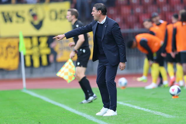 GC Zurich vs. BSC Young Boys, Brack Super League, October 11, 2026, Gerry Seoane, Head Coach, BSC Young Boys in the Brack Super League match between Grasshopper Club Zurich (GCZ) and BSC Young Boys (YB) on October 11, 2026, at Letzigrund Stadium in Zurich, Switzerland Zurich Letzigrund Stadium Zurich Switzerland