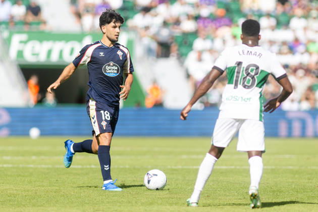 ESP LaLiga EA Sports Elche CF vs. Celta Vigo Yoel Lago of Celta during the LaLiga EA Sports match between Elche CF and Celta Vigo played at Martinez Valero Stadium in Elche on October 11, 2026, in Spain. Spanish Soccer Copyright: xAgenciaxLOFx