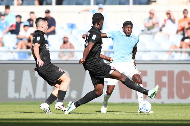 IPA89551965 - Nuno Tavares of Societa Sportiva Lazio is in action during the 2026–2027 Serie A match between S.S. Lazio and A.C. Monza at the Stadio Olimpico in Rome, Italy.  Copyright: xMatteoxCassoni IPAxSportx xx IPA89551965