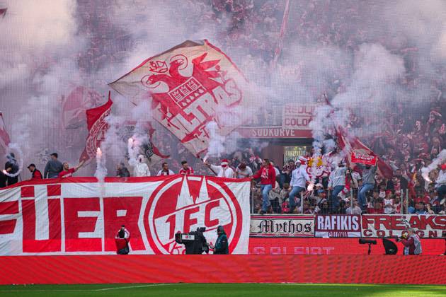 COLOGNE, GERMANY - 11 OCTOBER, 2026: - The Bundesliga match 1. FC Koeln vs. Borussia Moenchengladbach at RheinEnergieSTADION. Copyright: xVitaliixKliuievx