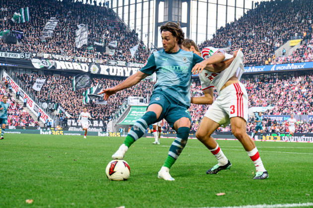 COLOGNE, GERMANY - 11 OCTOBER, 2026: Joe Scally, Borna Sosa - The Bundesliga match 1. FC Koeln vs. Borussia Moenchengladbach at RheinEnergieSTADION. Copyright: xVitaliixKliuievx