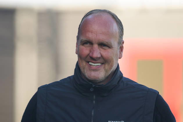 2026-10-11 Excelsior Rotterdam v FC Groningen - Dutch Eredivisie ROTTERDAM, NETHERLANDS - OCTOBER 11: Headcoach Dick Lukkien of FC Groningen before the match during the Dutch Eredivisie match between Excelsior Rotterdam and FC Groningen at Stadion Woudestein on October 11, 2026 in Rotterdam, Netherlands. Rotterdam Stadion Woudestein Netherlands Content not available for redistribution in The Netherlands directly or indirectly through any third parties. Copyright: xHansxvanxderxValkx