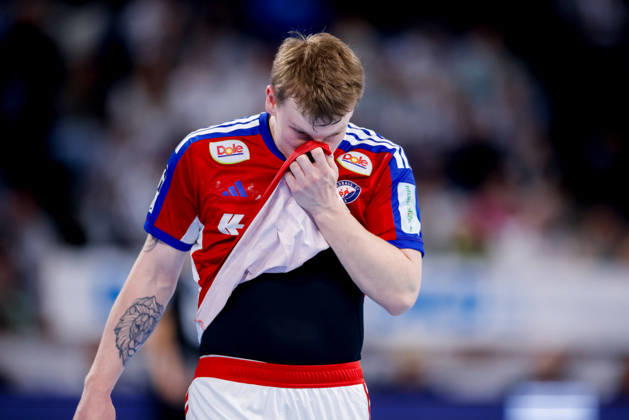 Kiel, October 11, 2026; Handball, 2026–27 Bundesliga 1, THW Kiel vs. Handball Club Hamburg; Noah Beyer, HC Hamburg, 22