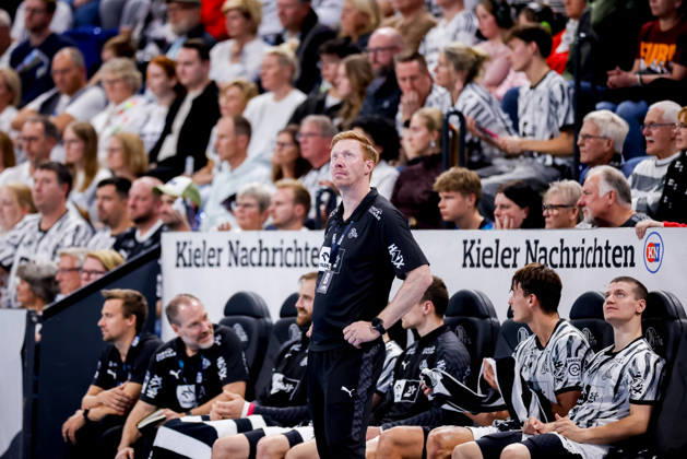 Kiel, October 11, 2026; Handball, 2026–27 Bundesliga 1, THW Kiel vs. Handball Club Hamburg; Börge Lund, THW Kiel coach