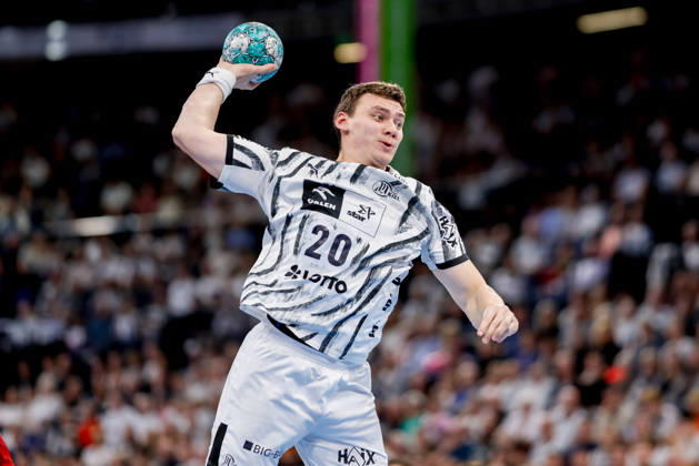 Kiel, October 11, 2026; Handball, 2026–27 Bundesliga 1, THW Kiel vs. Handball Club Hamburg; Lukas Laube, THW Kiel, 20