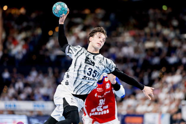 Kiel, October 11, 2026; Handball, 2026–27 Bundesliga 1, THW Kiel vs. Handball Club Hamburg; Domen Makuc, THW Kiel, 35