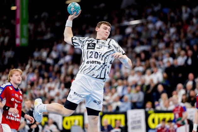 Kiel, October 11, 2026; Handball, 2026–27 Bundesliga 1, THW Kiel vs. Handball Club Hamburg; Lukas Laube, THW Kiel, 20