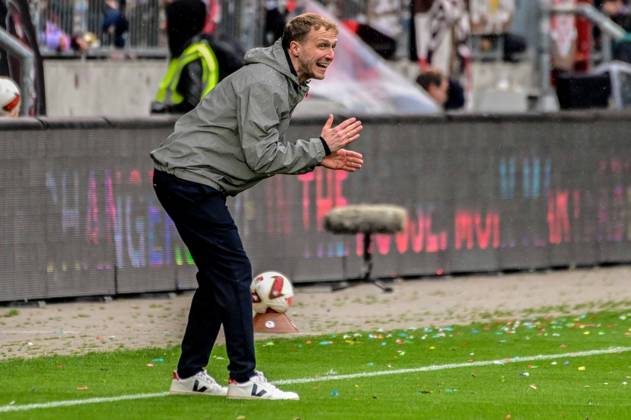 Maximilian Senft, Coach, KSC Germany, Hamburg, Millerntor Stadium, Soccer, 2. Bundesliga, FC St. Pauli, Karlsruher SC