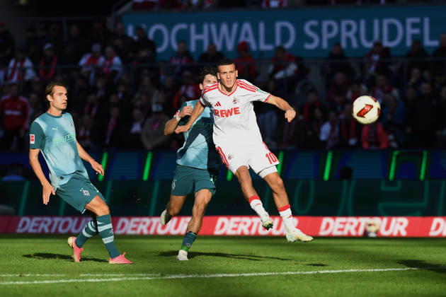 Said El Mala of 1. FC Köln scores the goal to make it 2–1 during the Bundesliga match between 1. FC Köln and Borussia Mönchengladbach at RheinEnergieStadion on October 11, 2026, in Cologne, Germany. Photo by Ralf Treese, DeFodi Images. Said El Mala of 1. FC Köln scores his team’s second goal during the Bundesliga match between 1. FC Köln and Borussia Mönchengladbach at RheinEnergieStadion on October 11, 2026 in Cologne, Germany Photo by Ralf Treese DeFodi Images DFB and DFL regulations prohibit any use of photographs as image sequences and or quasi-video Photo by Ralf Treese DeFodi Images