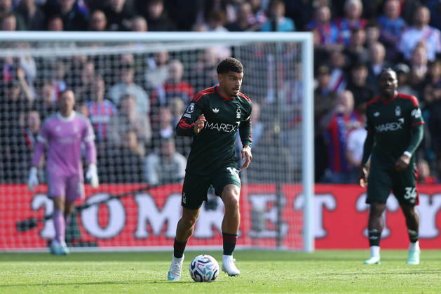 11th October 2026; Selhurst Park, London, England; Premier League Football, Crystal Palace versus Nottingham Forest; Morgan Gibbs-White of Nottingham Forest on the ball KatiexChan