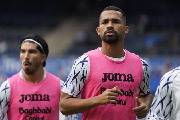 Yangel Herrera of Real Sociedad seen during LaLiga EA Sports 26 27 game between teams of Real Sociedad and Deportivo la Coruna (Mickael Ducint Ball Raw Images) San Sebastian Estadio Anoeta Spain Copyright: xMickaelxDucintx mickaelducint_RealSociedad_Deportivo691