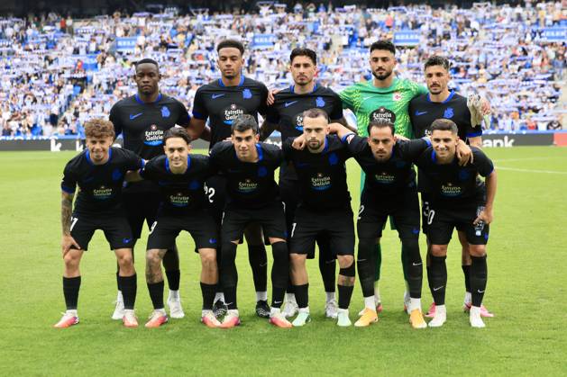 ESP LaLiga EA Sports Real Sociedad RC Deportivo La Coruna squad during the LaLiga EA Sports match between Real Sociedad RC and Deportivo played at Anoeta Stadium in Gipuzkoa on October 11, 2026, in Spain. Spanish Soccer Copyright: xAgenciaxLOFx