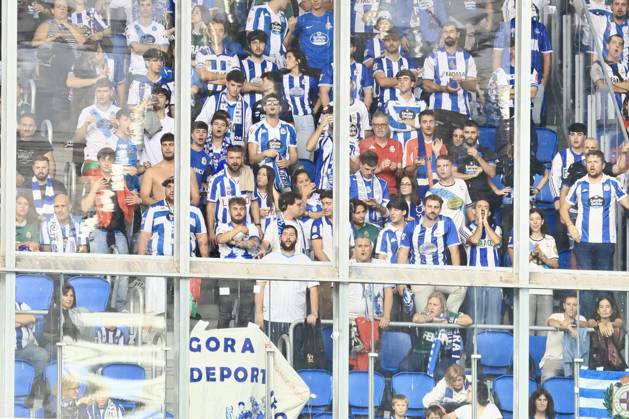 ESP LaLiga EA Sports Real Sociedad RC Deportivo La Coruna: Deportivo fans during the LaLiga EA Sports match between Real Sociedad RC and Deportivo, played at Anoeta Stadium in Gipuzkoa on October 11, 2026, in Spain. Spanish Soccer Copyright: xAgenciaxLOFx