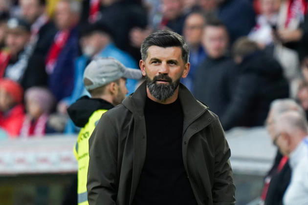 1 Bundesliga: SC Freiburg vs. FC Schalke 04, October 11, 2026; Miron Muslic, FC Schalke 04 Coach; 1 Bundesliga: SC Freiburg vs. FC Schalke 04, Europa-Park Stadium, October 11, 2026 DFB and DFL regulations prohibit any use of photographs as image sequences and or quasi-video. Copyright: xBEAUTIFULxSPORTS Boscox