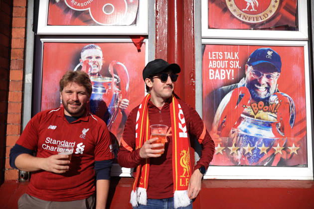 Liverpool gegen Manchester City, 11. Oktober 2026, Premier League, Liverpool gegen Manchester City, Liverpool-Fans, Foto: Simon Stacpoole, Offside, Liverpool, Großbritannien Copyright: xSimonxStacpoolexOffside