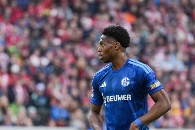 1 Bundesliga SC Freiburg vs. FC Schalke 04, October 11, 2026 Junior Adamu FC Schalke 04, 20 1 Bundesliga SC Freiburg vs. FC Schalke 04, Europa-Park Stadium, October 11, 2026 DFB and DFL regulations prohibit any use of photographs as image sequences and or quasi-video. Copyright: xBEAUTIFULxSPORTS Boscox