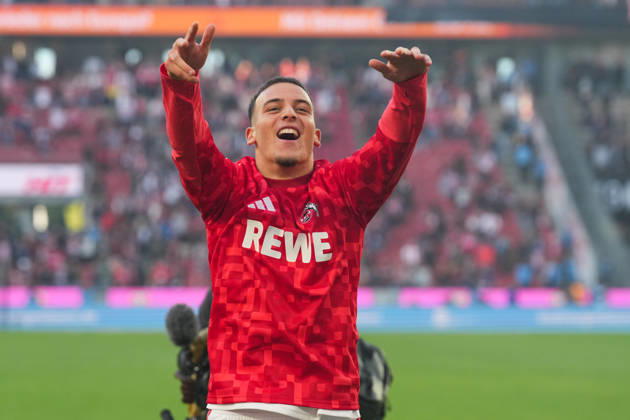 October 11, 2026, xydrx, Men s, Soccer, Bundesliga 1, 1. FC Köln vs. Borussia Mönchengladbach, 2026–2027 season, RheinEnergieSTADION: Said El Mala of 1. FC Köln, 10, celebrates the victory. DFB regulations prohibit any use of photographs as image sequences and or quasi-video. Copyright: HMBxMedia YannisxDreimann