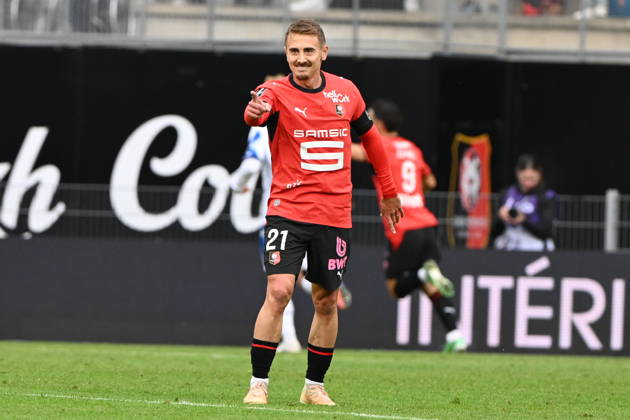 FOOTBALL : Stade Rennais vs Auxerre - Ligue 1 - Journà e 6 - 11 10 2026 RennesFrance Copyright: xEmilienxJousselinx