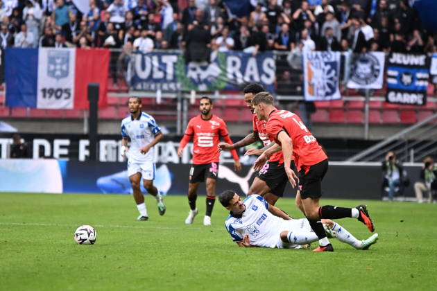 FOOTBALL : Stade Rennais vs Auxerre - Ligue 1 - Journà e 6 - 11 10 2026 RennesFrance Copyright: xEmilienxJousselinx