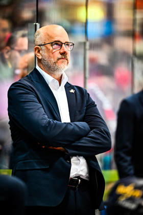 Feature, Stock Photo, Stefan Nyman, Head Coach, Iserlohn Roosters, GER, Iserlohn Roosters vs. Grizzlys Wolfsburg, Ice Hockey, Penny DEL, Matchday 8, 2026–2027 Season, October 11, 2026, GER, Iserlohn Roosters vs. Grizzlys Wolfsburg, Ice Hockey, Penny DEL, Matchday 8, 2026–2027 Season, October 11, 2026, Iserlohn Copyright: xJonasxBrockmann Eibner-Pressefotox EP_JBN