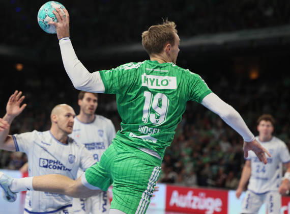 GER HBL 2026–2027 Season: Füchse Berlin vs. TBV Lemgo, October 11, 2026, MAX SCHMELING HALLE, Berlin, Mathias GIDSEL, Füchse Berlin 19