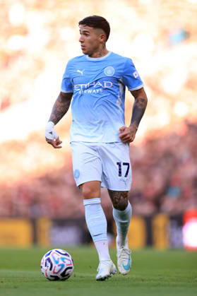 Liverpool gegen Manchester City, 11. Oktober 2026, Premier League, Liverpool gegen Manchester City, Enzo Fernández von Manchester City, Foto: Simon Stacpoole, Abseits, Liverpool, Großbritannien Copyright: xSimonxStacpoolexOffside