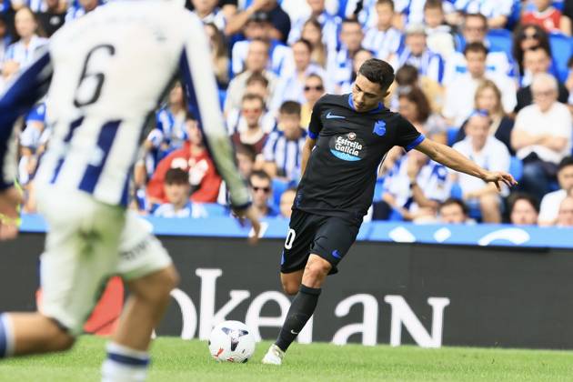 ESP LaLiga EA Sports Real Sociedad RC Deportivo La Coruna Yeremay Hernández of RC Deportivo during the LaLiga EA Sports match between Real Sociedad and RC Deportivo played at Anoeta Stadium in Gipuzkoa on October 11, 2026, in Spain. Spanish Soccer Copyright: xAgenciaxLOFx